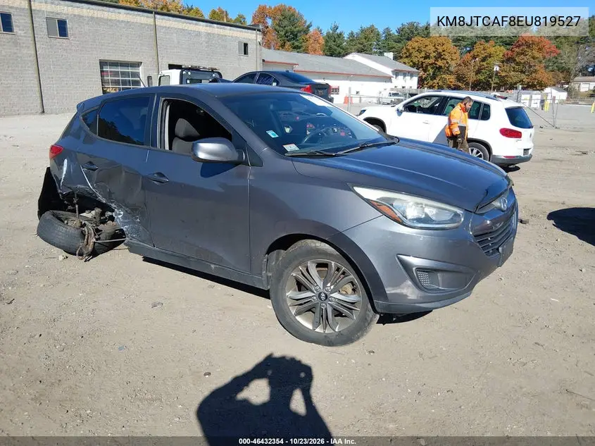 HYUNDAI TUCSON 2014, VIN KM8JTCAF8EU819527