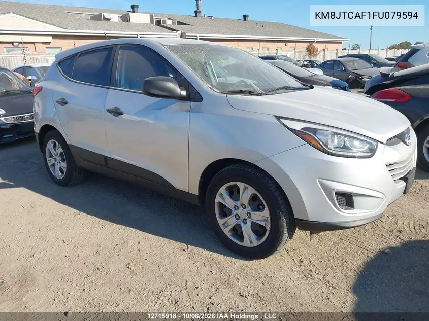 HYUNDAI TUCSON 2015, VIN KM8JTCAF1FU079594