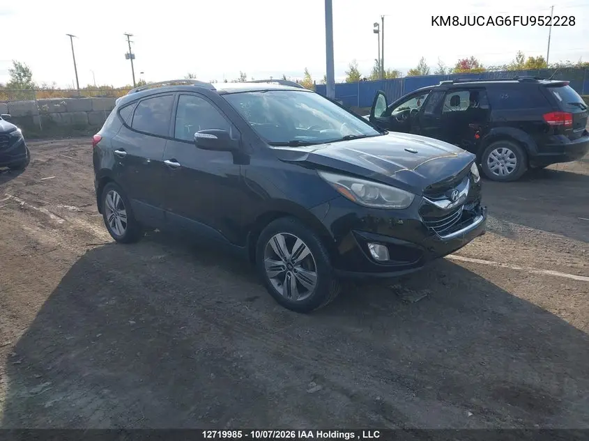 HYUNDAI TUCSON 2015, VIN KM8JUCAG6FU952228