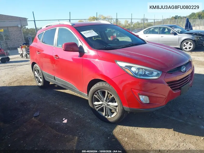 HYUNDAI TUCSON 2015, VIN KM8JU3AG8FU080229