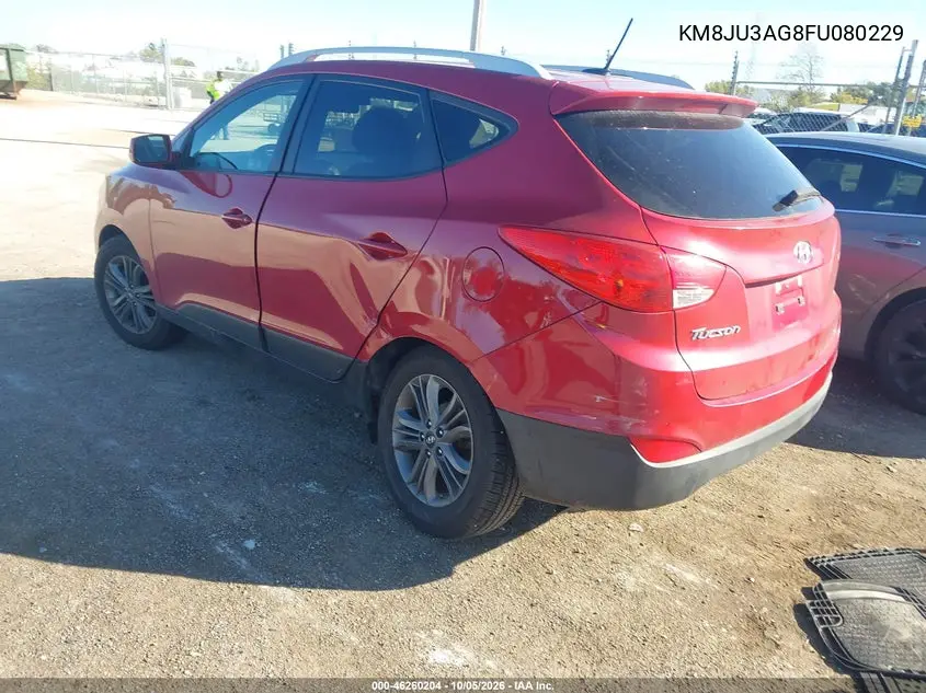 2015 HYUNDAI TUCSON VIN KM8JU3AG8FU080229 — фото 3
