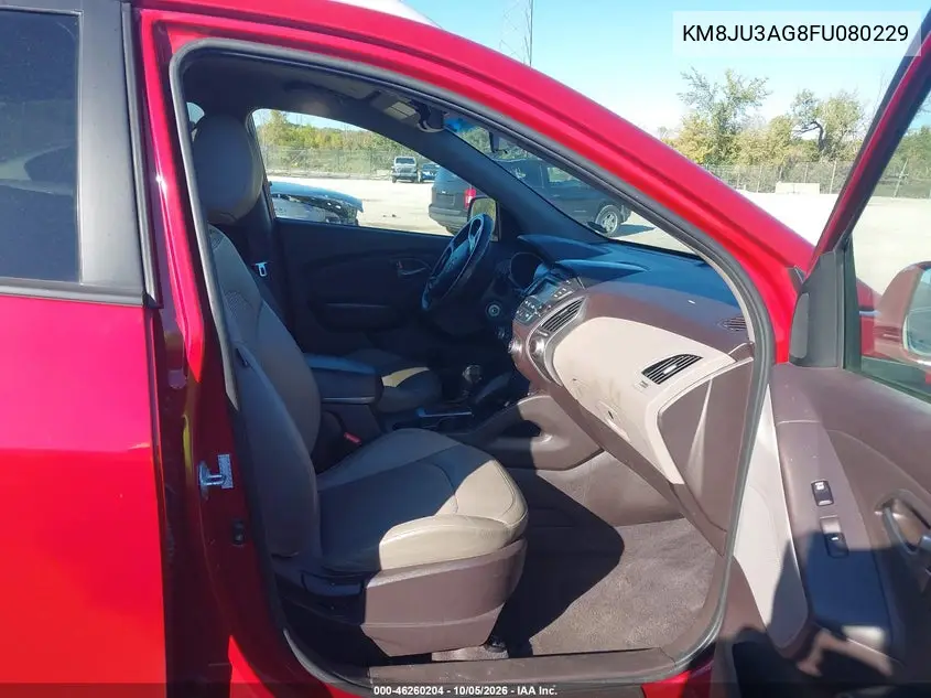 2015 HYUNDAI TUCSON VIN KM8JU3AG8FU080229 — фото 5
