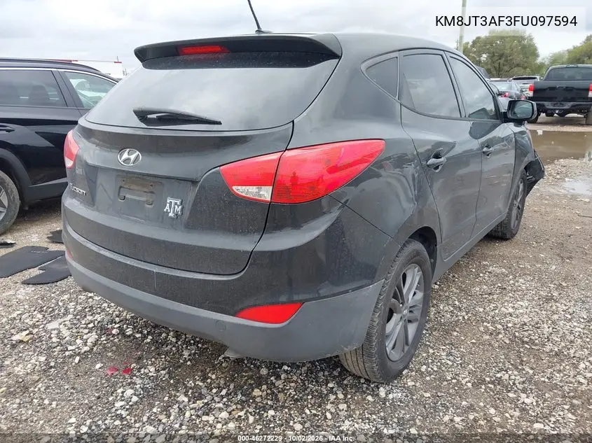 2015 HYUNDAI TUCSON VIN KM8JT3AF3FU097594 — фото 4