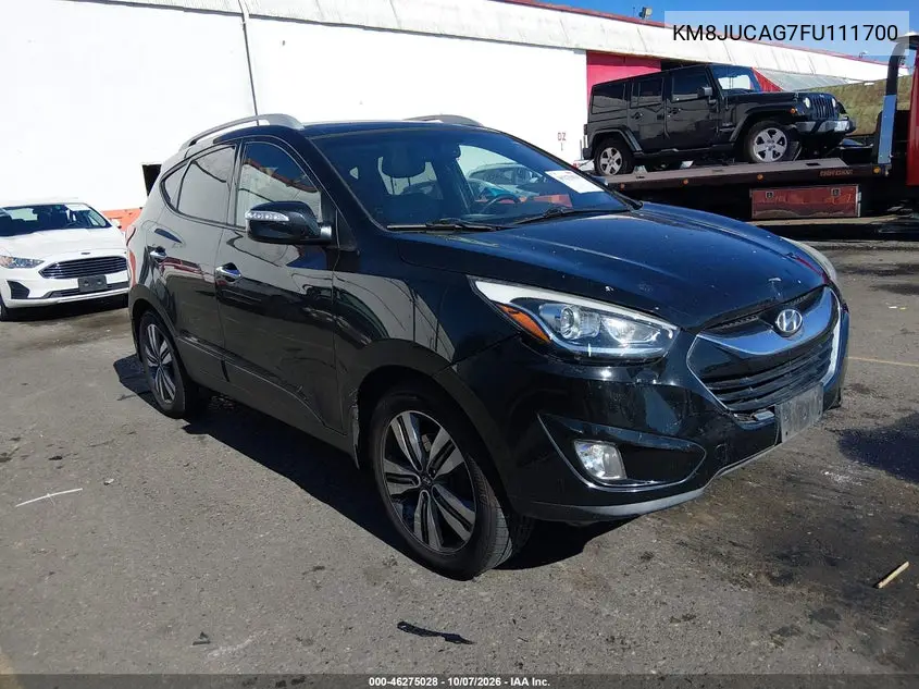 HYUNDAI TUCSON 2015, VIN KM8JUCAG7FU111700