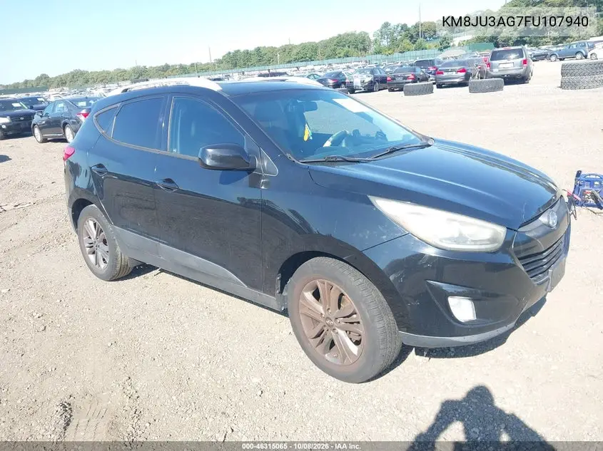HYUNDAI TUCSON 2015, VIN KM8JU3AG7FU107940