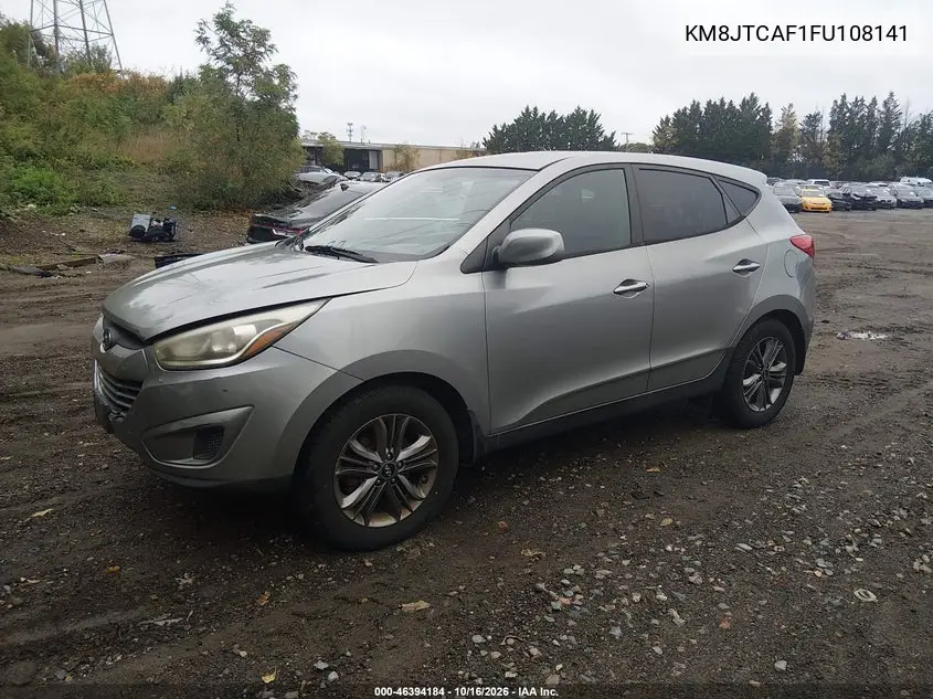 2015 HYUNDAI TUCSON VIN KM8JTCAF1FU108141 — фото 2