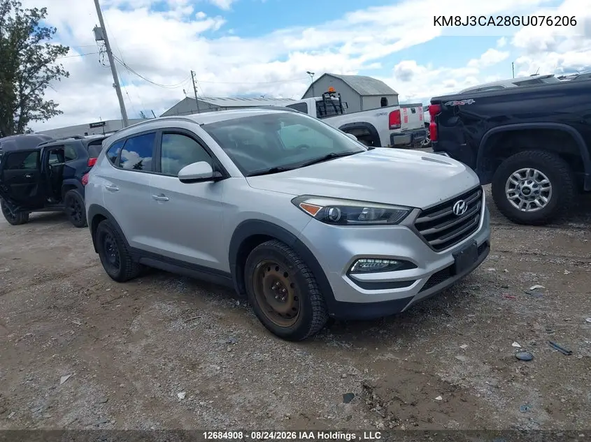 HYUNDAI TUCSON 2016, VIN KM8J3CA28GU076206