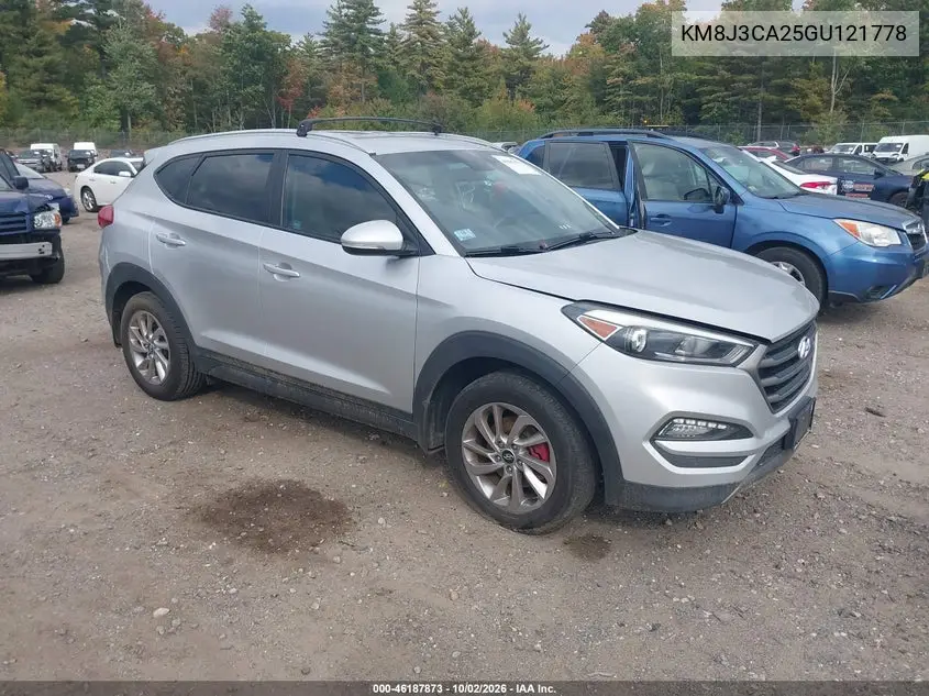 HYUNDAI TUCSON 2016, VIN KM8J3CA25GU121778