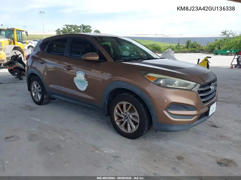 HYUNDAI TUCSON 2016, VIN KM8J23A42GU136338