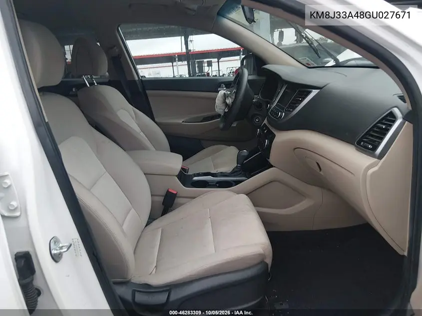 2016 HYUNDAI TUCSON VIN KM8J33A48GU027671 — фото 5