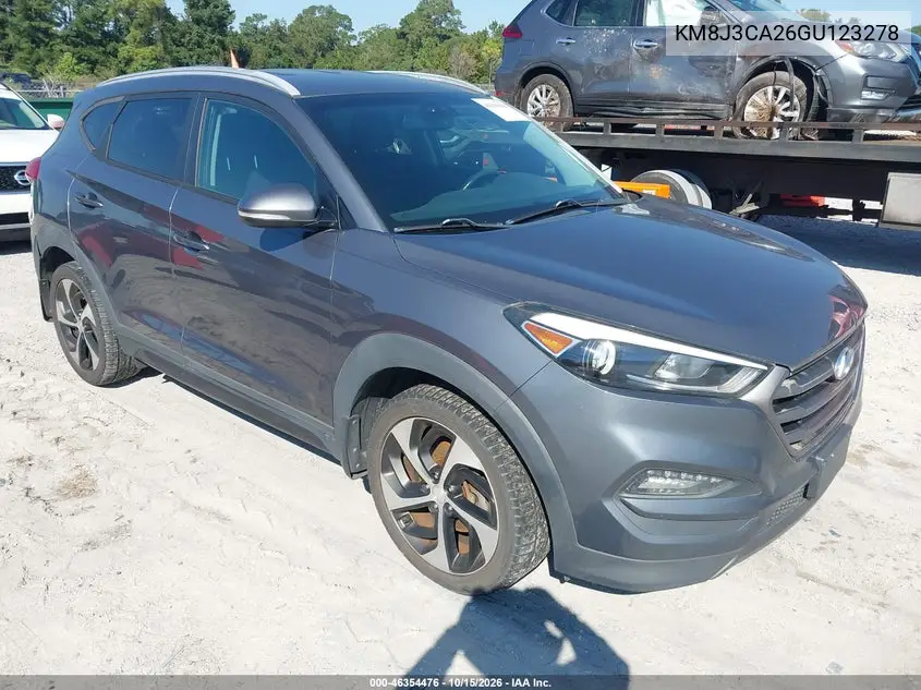 HYUNDAI TUCSON 2016, VIN KM8J3CA26GU123278