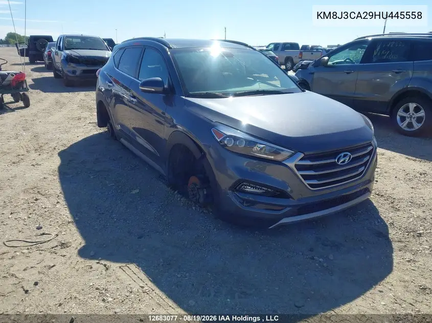 HYUNDAI TUCSON 2017, VIN KM8J3CA29HU445558