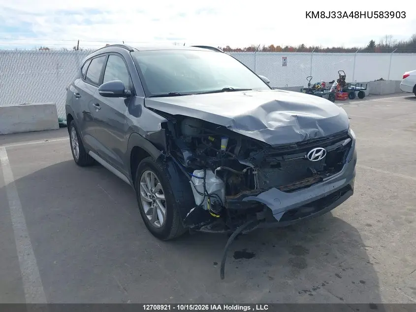 HYUNDAI TUCSON 2017, VIN KM8J33A48HU583903