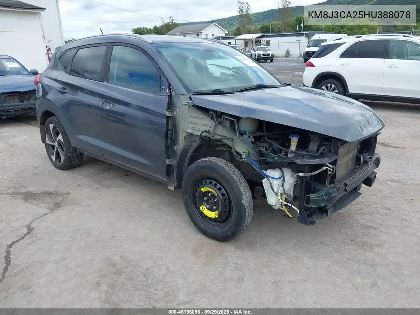 HYUNDAI TUCSON 2017, VIN KM8J3CA25HU388078
