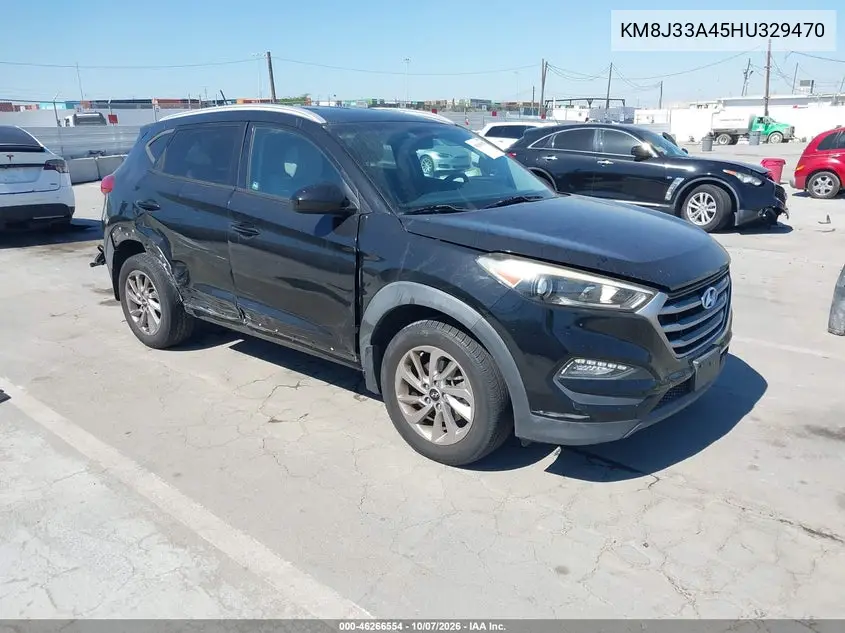 HYUNDAI TUCSON 2017, VIN KM8J33A45HU329470