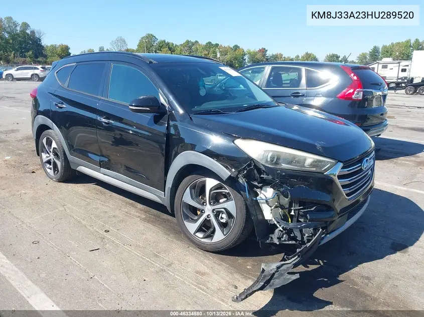 HYUNDAI TUCSON 2017, VIN KM8J33A23HU289520