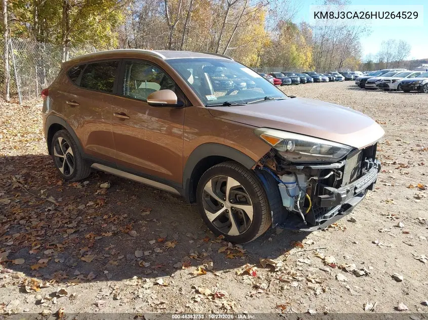 HYUNDAI TUCSON 2017, VIN KM8J3CA26HU264529