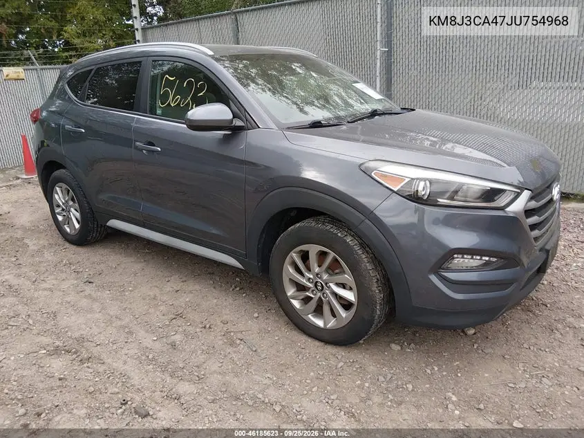 HYUNDAI TUCSON 2018, VIN KM8J3CA47JU754968
