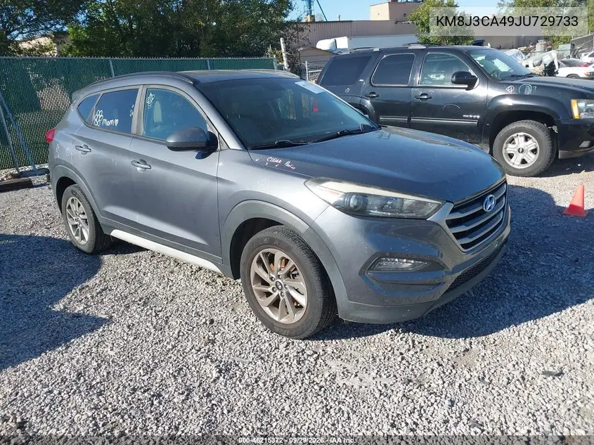 HYUNDAI TUCSON 2018, VIN KM8J3CA49JU729733