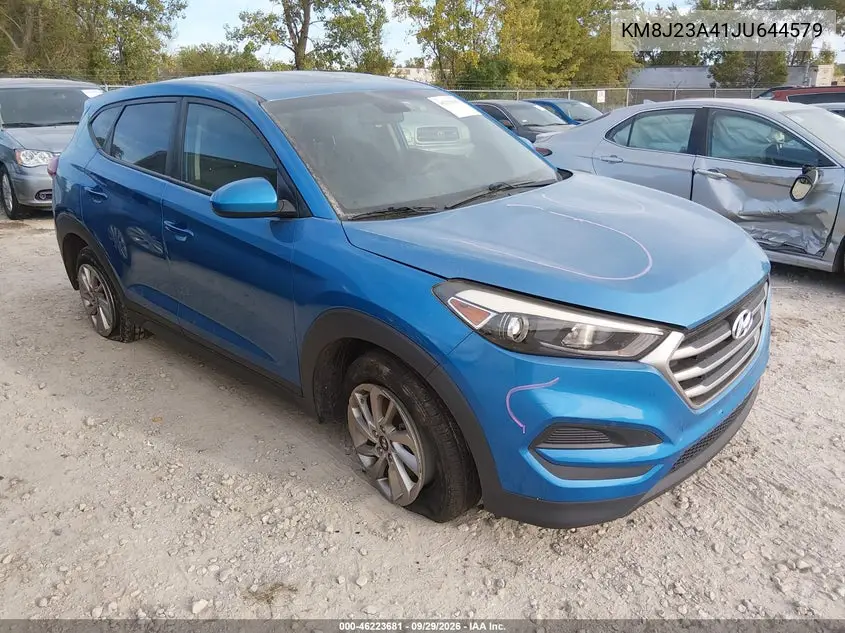 HYUNDAI TUCSON 2018, VIN KM8J23A41JU644579