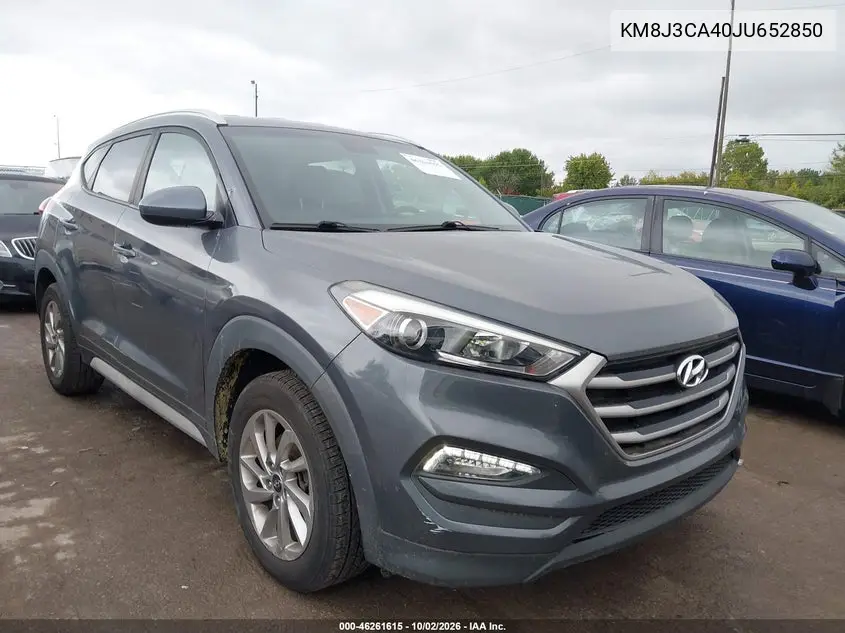 HYUNDAI TUCSON 2018, VIN KM8J3CA40JU652850