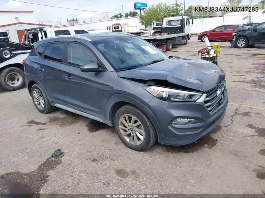 HYUNDAI TUCSON 2018, VIN KM8J33A4XJU747285