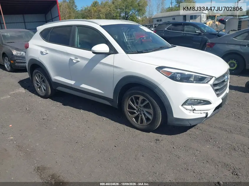 HYUNDAI TUCSON 2018, VIN KM8J33A47JU702806