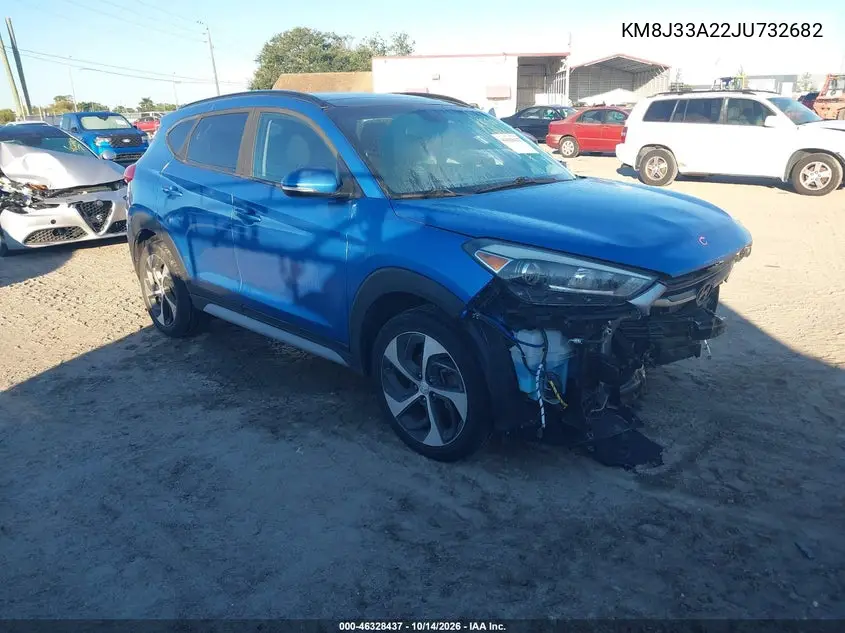 HYUNDAI TUCSON 2018, VIN KM8J33A22JU732682