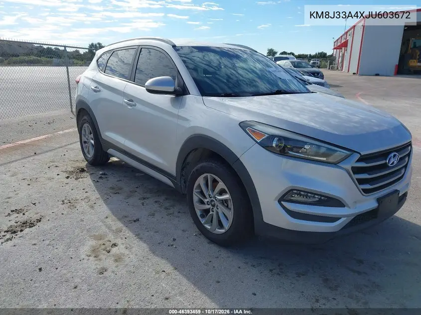 HYUNDAI TUCSON 2018, VIN KM8J33A4XJU603672