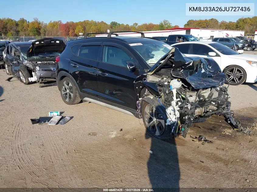 HYUNDAI TUCSON 2018, VIN KM8J33A26JU727436