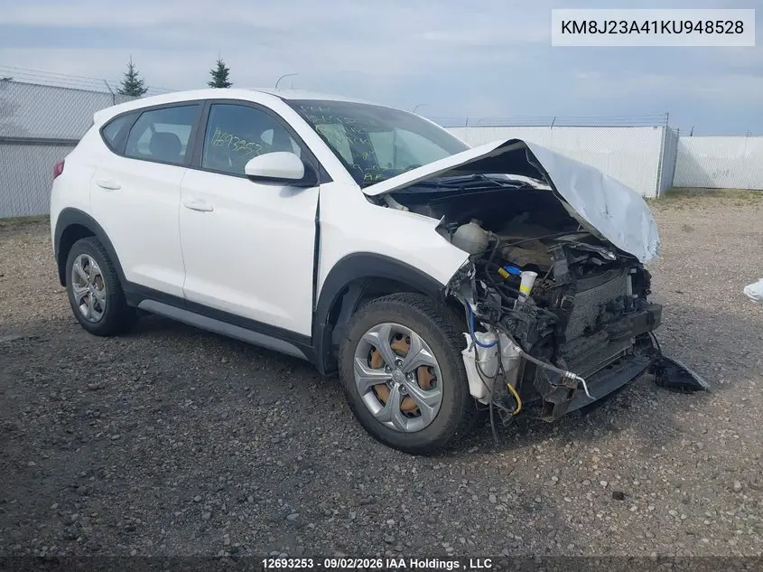 HYUNDAI TUCSON 2019, VIN KM8J23A41KU948528