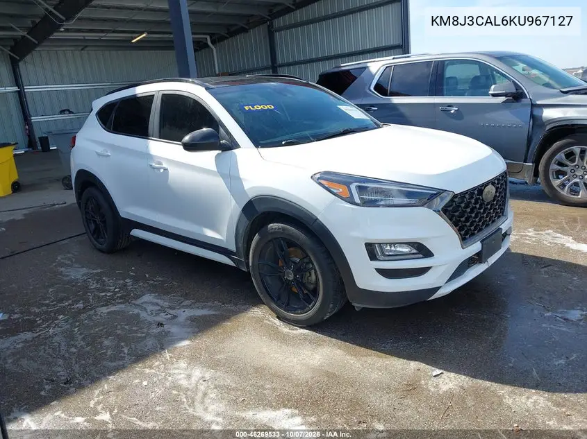 HYUNDAI TUCSON 2019, VIN KM8J3CAL6KU967127