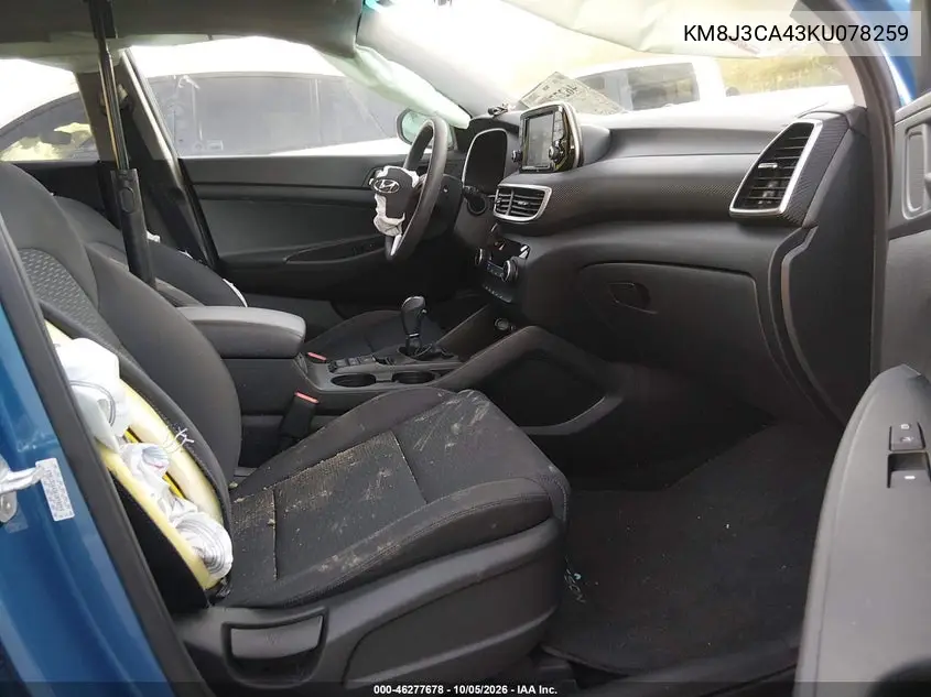 2019 HYUNDAI TUCSON VIN KM8J3CA43KU078259 — фото 5