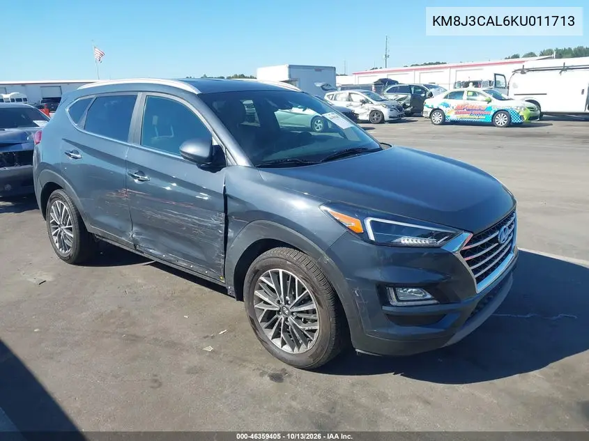 HYUNDAI TUCSON 2019, VIN KM8J3CAL6KU011713
