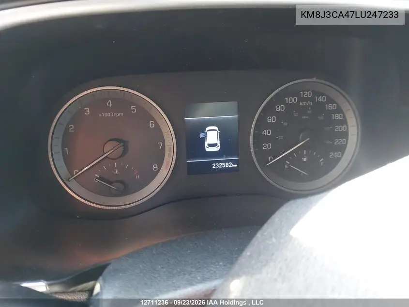 2020 HYUNDAI TUCSON VIN KM8J3CA47LU247233 — фото 7