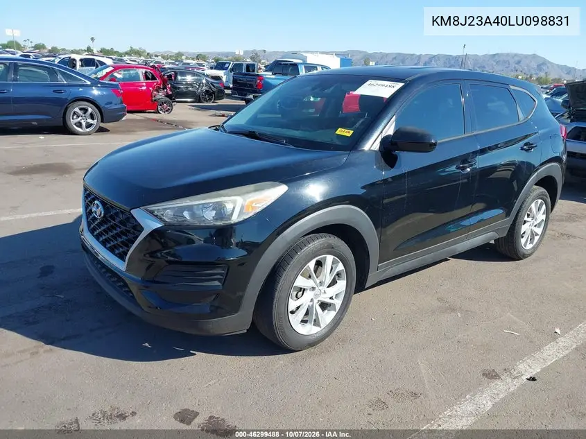 2020 HYUNDAI TUCSON VIN KM8J23A40LU098831 — фото 2