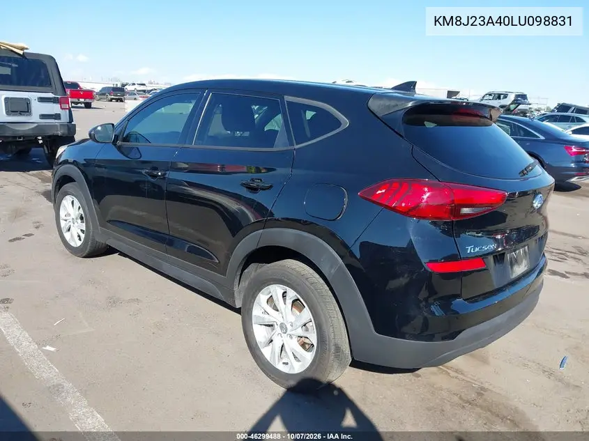 2020 HYUNDAI TUCSON VIN KM8J23A40LU098831 — фото 3