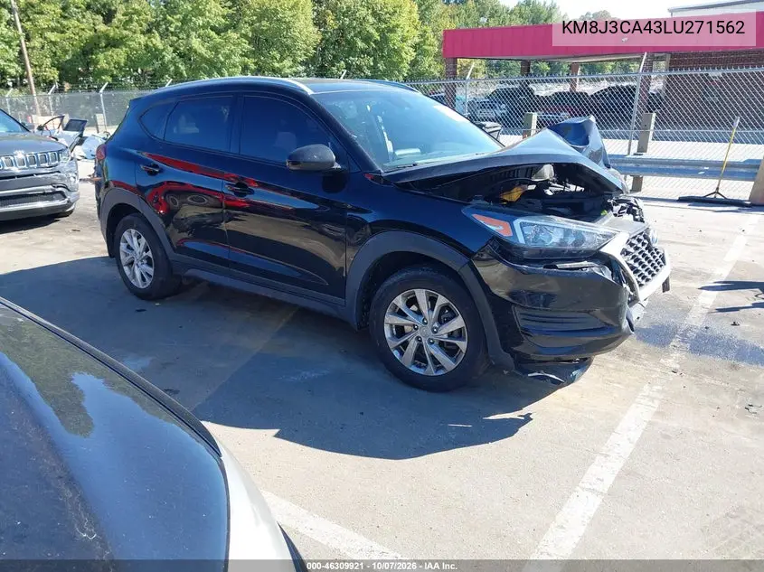 HYUNDAI TUCSON 2020, VIN KM8J3CA43LU271562