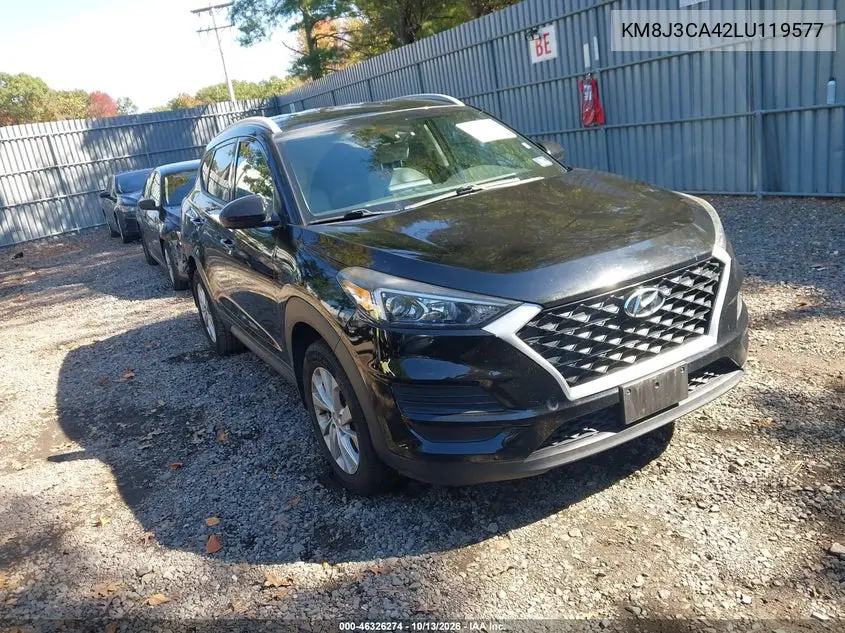 HYUNDAI TUCSON 2020, VIN KM8J3CA42LU119577