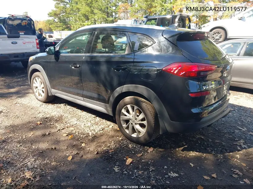 2020 HYUNDAI TUCSON VIN KM8J3CA42LU119577 — фото 3