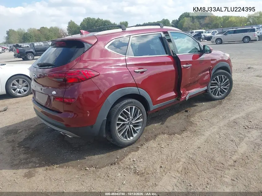 2020 HYUNDAI TUCSON VIN KM8J33AL7LU224395 — фото 4