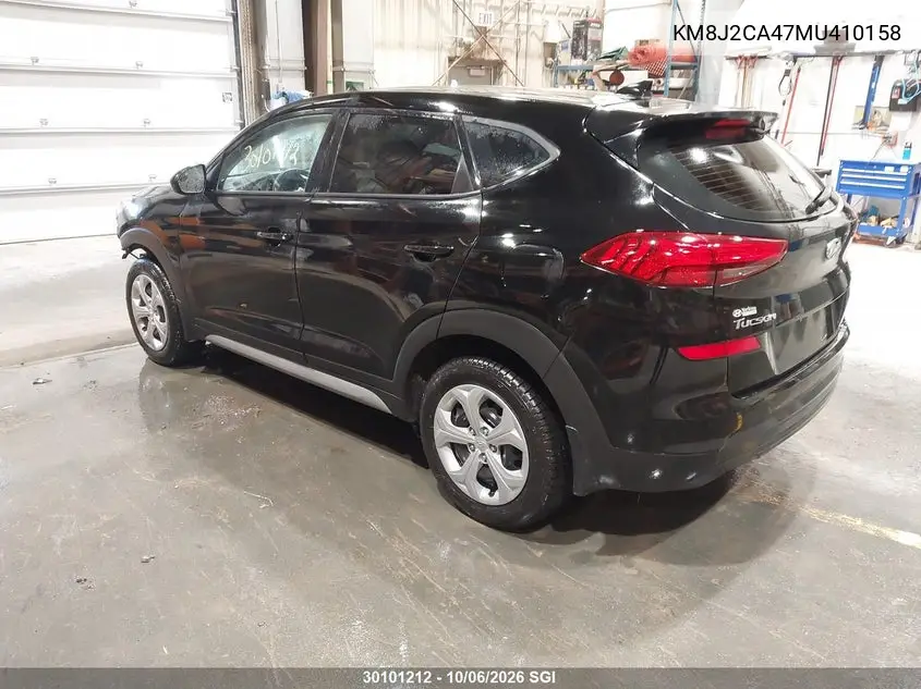 2021 HYUNDAI TUCSON VIN KM8J2CA47MU410158 — фото 3