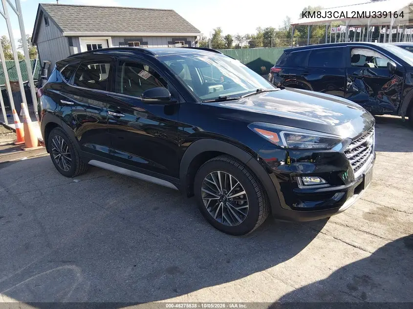 HYUNDAI TUCSON 2021, VIN KM8J3CAL2MU339164