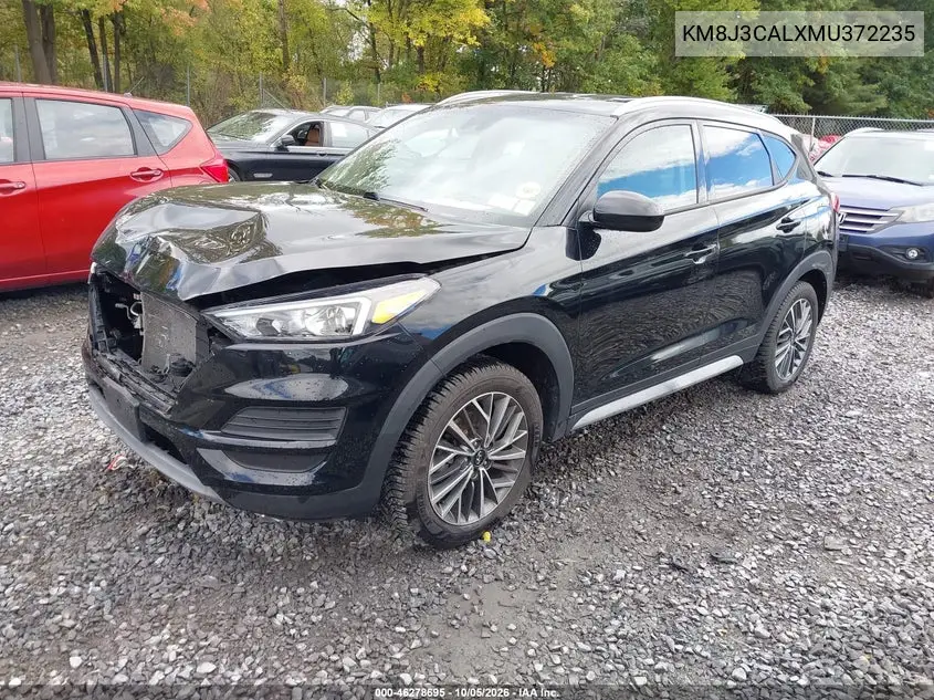 2021 HYUNDAI TUCSON VIN KM8J3CALXMU372235 — фото 2