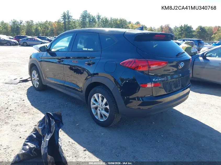 2021 HYUNDAI TUCSON VIN KM8J2CA41MU340768 — фото 3