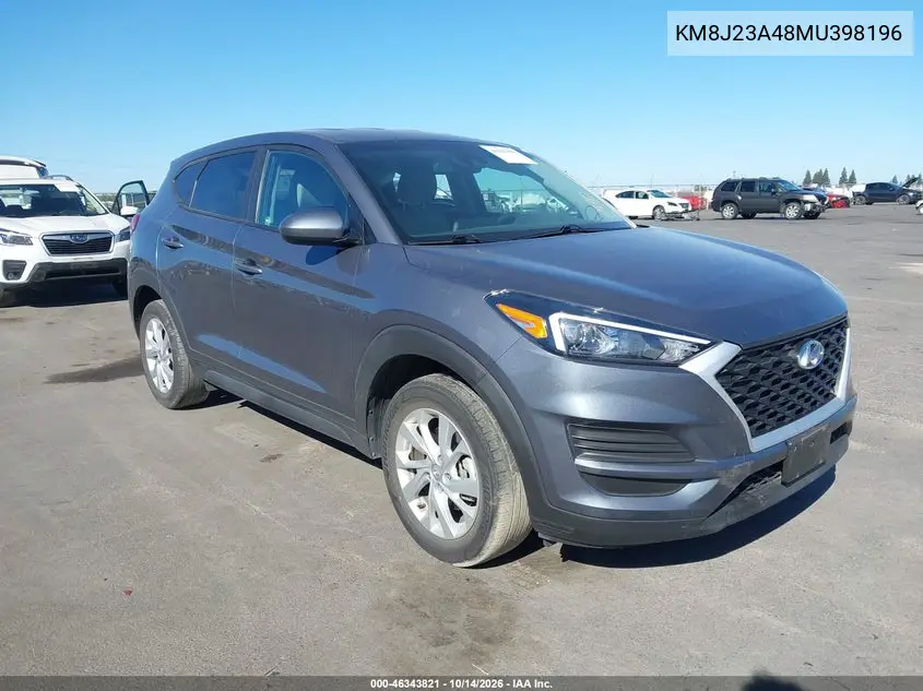 HYUNDAI TUCSON 2021, VIN KM8J23A48MU398196