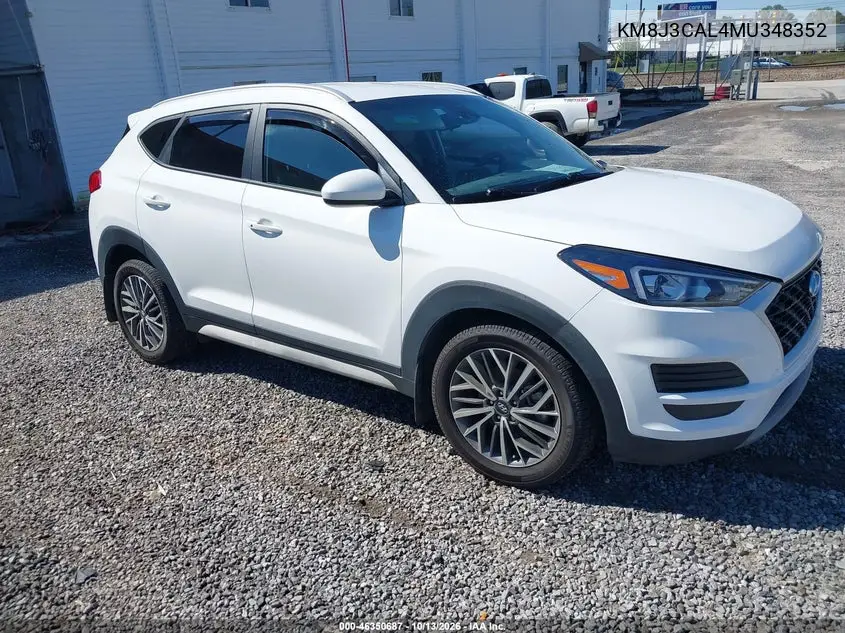 HYUNDAI TUCSON 2021, VIN KM8J3CAL4MU348352