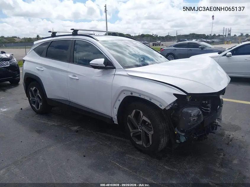 HYUNDAI TUCSON 2022, VIN 5NMJC3AE0NH065137