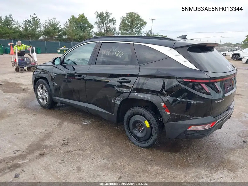 2022 HYUNDAI TUCSON VIN 5NMJB3AE5NH013344 — фото 3