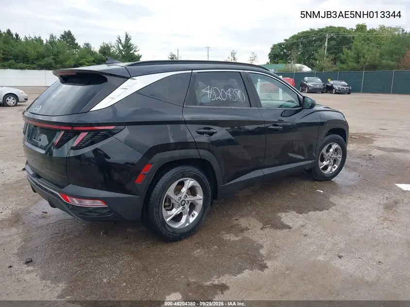 2022 HYUNDAI TUCSON VIN 5NMJB3AE5NH013344 — фото 4